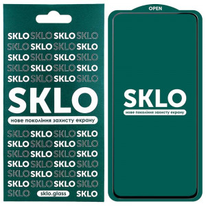 Захисне скло SKLO 5D (full glue) для Xiaomi Mi 10T Lite
