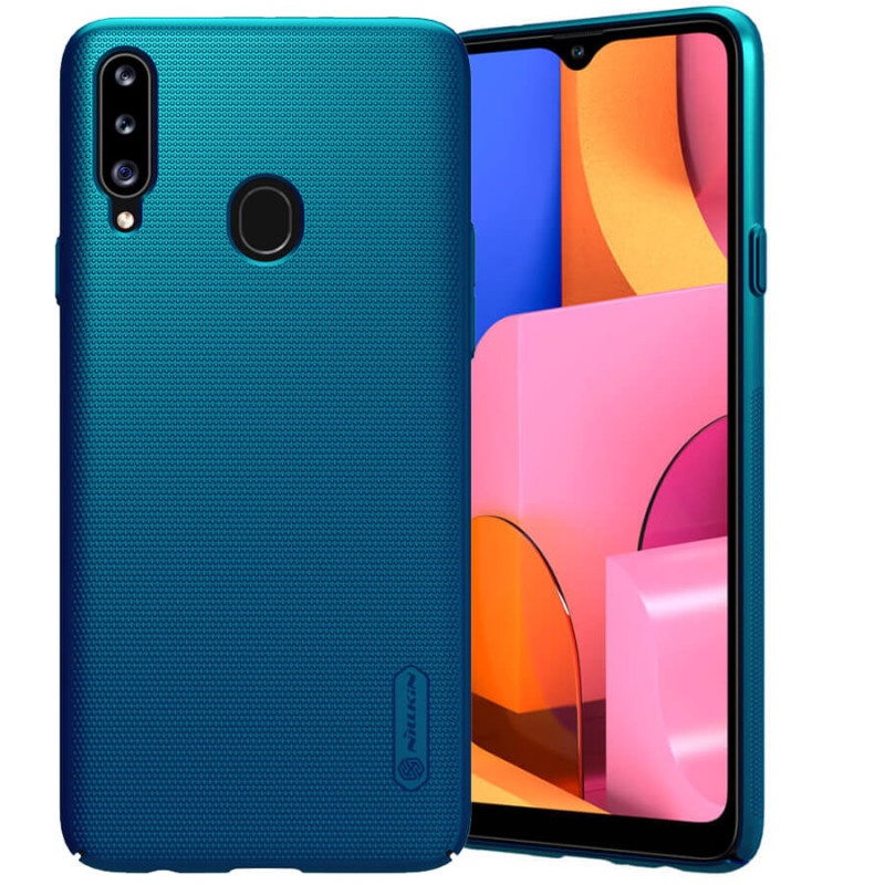 

Чохол Nillkin Matte на Samsung Galaxy A20s (Бірюзовий / Peacock blue) 788317