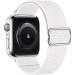 Ремешок тканевый с затяжкой для Apple Watch 38/40mm (White)