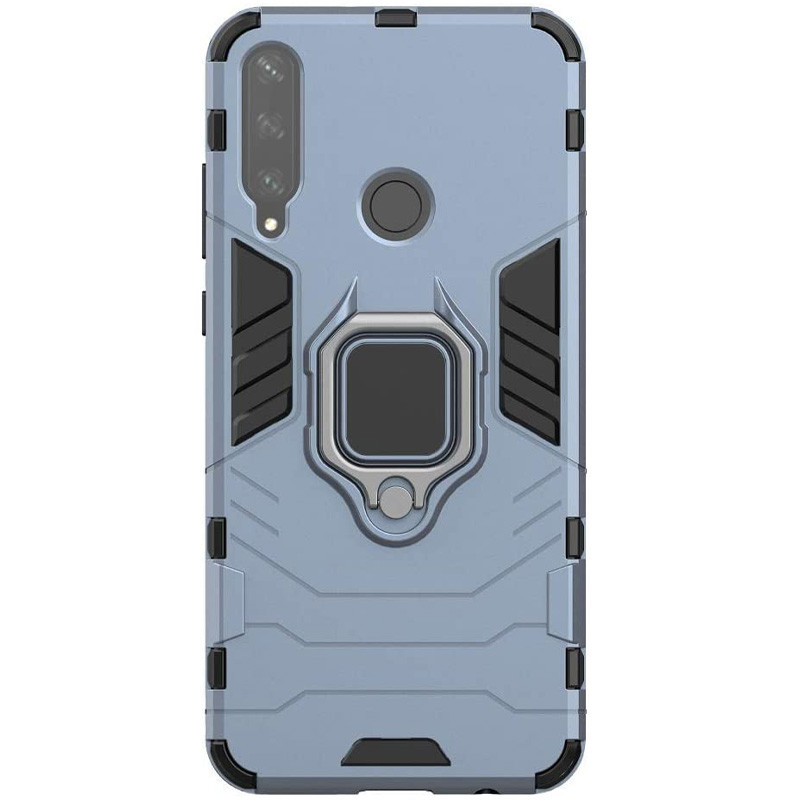 

Ударостійкий чохол Transformer Ring for Magnet на Huawei Y6p (Сірий / Metal slate) 925668