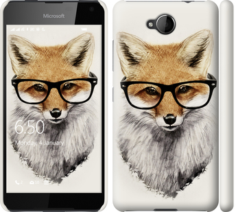 

Чохол Лис в окулярах на Nokia Lumia 650 634638
