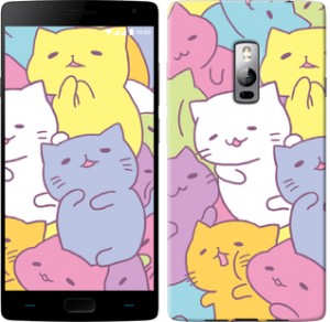Чехол Котики для OnePlus 2