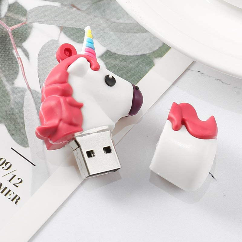 Флеш накопитель Dinosaur Driver 16GB (White unicorn) в магазині vchehle.ua