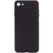 Силиконовый чехол Candy Full Camera для Apple iPhone 7 / 8 / SE (2020) (4.7") (Черный / Black)