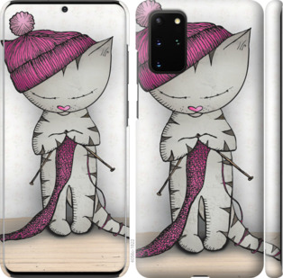 

Чехол Кошка рукодельница для Samsung Galaxy S20 Plus 878756