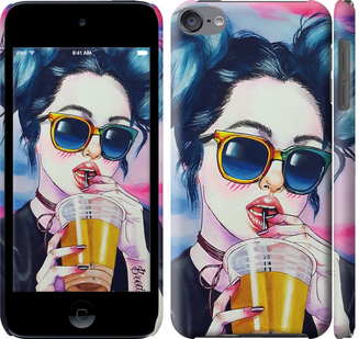 

Чохол Арт-дівчина в окулярах на iPod Touch 6 246892