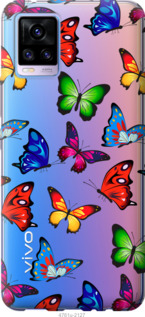 

Чохол Барвисті метелики на Vivo V20 1142305