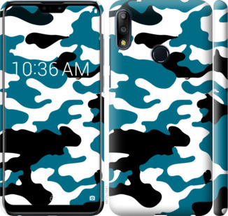 

Чохол Камуфляж прозорий фон на Asus Zenfone Max Pro M2 ZB631KL 913244