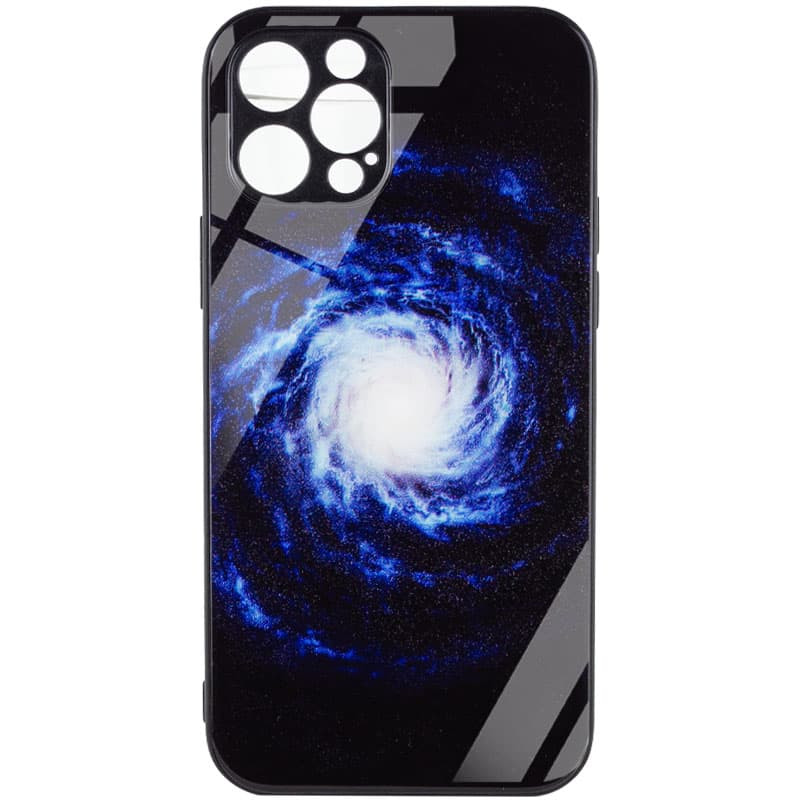 TPU+Glass чехол Diversity для Apple iPhone 12 Pro Max (6.7") (Universe)