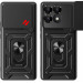 Фото Ударопрочный чехол Ummi Camshield Serge Ring для Xiaomi Poco F7 Pro (Черный) на vchehle.ua