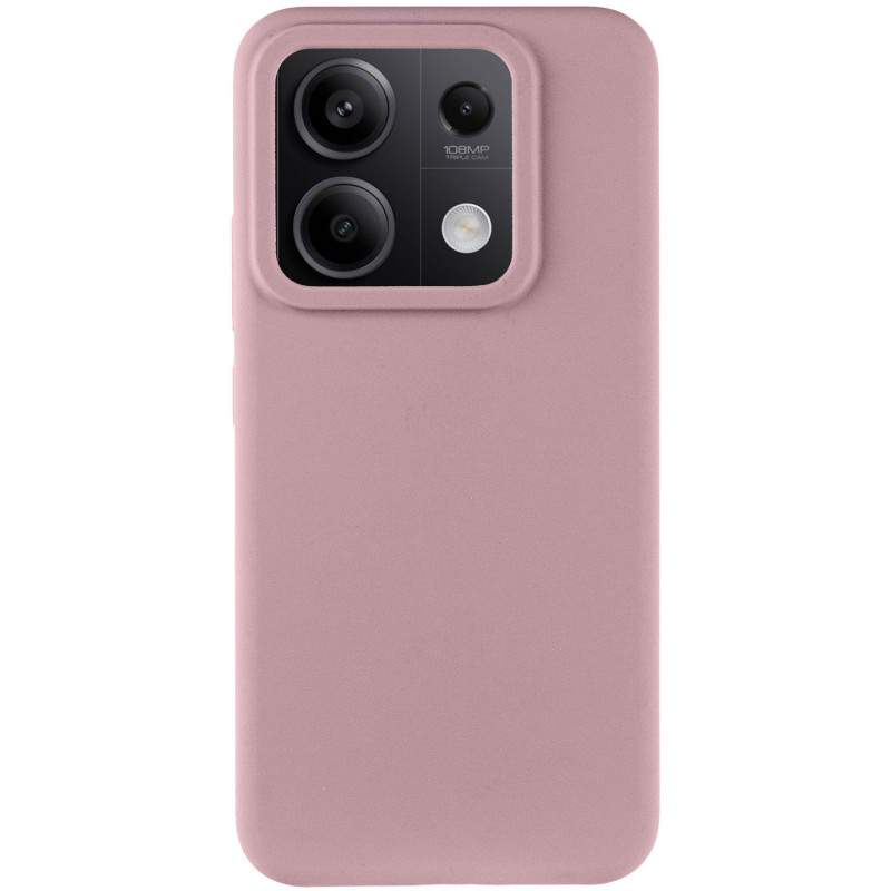 Чохол Silicone Cover Lakshmi (AAA) на Xiaomi Redmi Note 13 5G (Рожевий / Pink Sand)