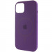 Чехол Silicone Case Full Protective (AA) with Magnetic Safe для Apple iPhone 11 Pro Max (6.5") (Фиолетовый / Amethyst)