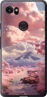 

Чехол Розовые облака для Google PixeL 2 XL 1645215