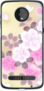 Чехол Японские цветы для Motorola Moto Z3
