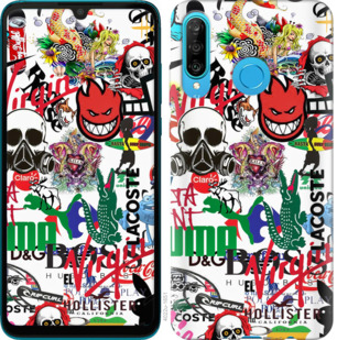

Чохол Many different logos на Huawei Honor 20 Lite 868277