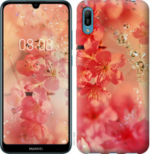 

Чохол Рожеві квіти на Huawei Y6 2019 711339