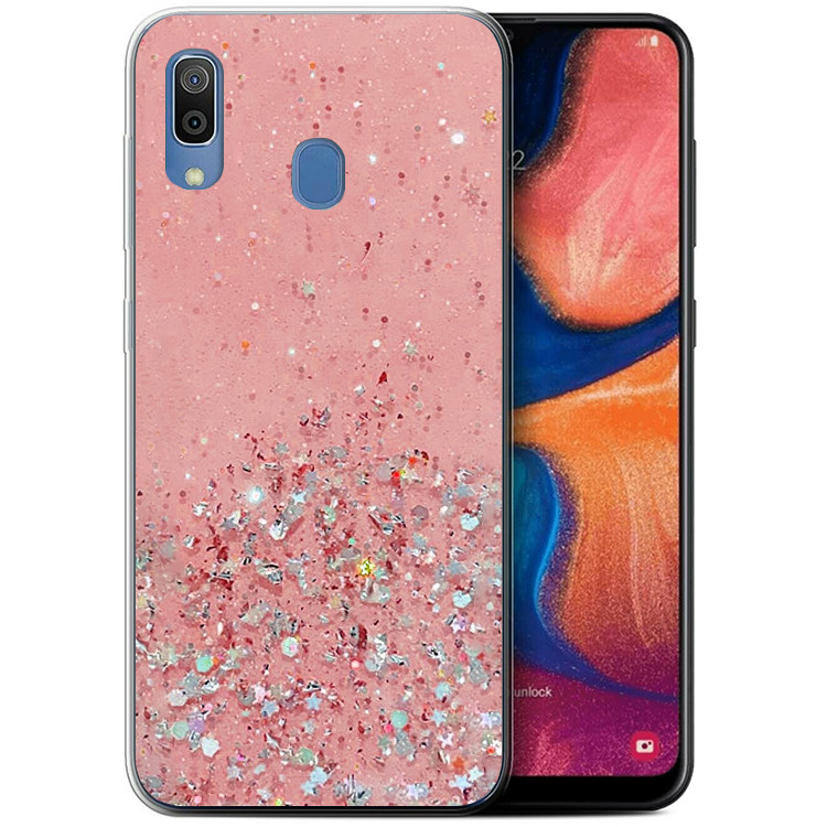 Фото TPU чехол Star Glitter для Samsung Galaxy A20 / A30 в магазине vchehle.ua