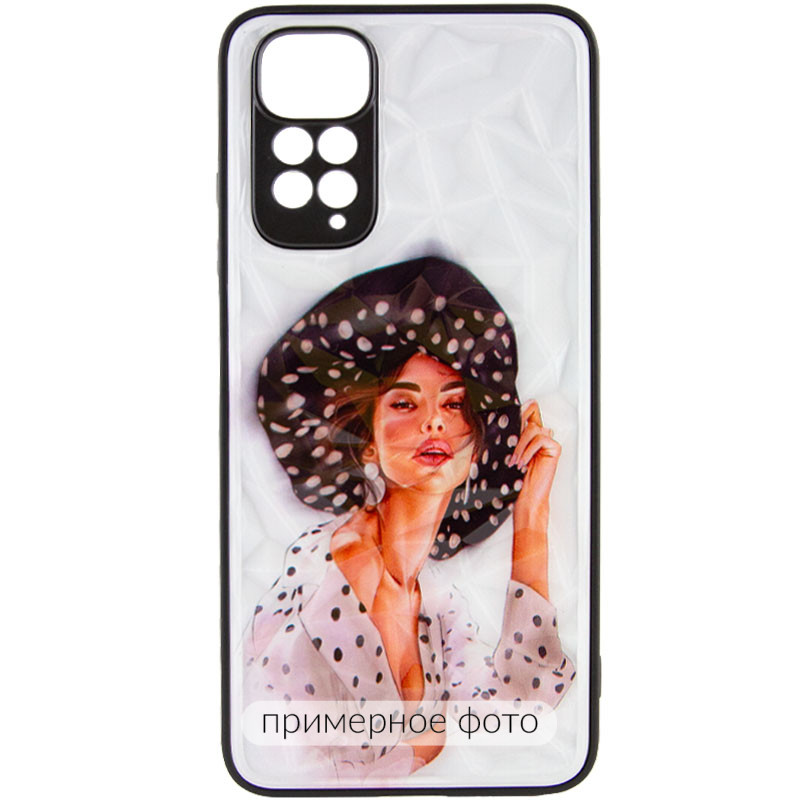 Фото TPU+PC чехол Prisma Ladies для Xiaomi Redmi Note 11 Pro 4G/5G / 12 Pro 4G (Girl in a hat) на vchehle.ua