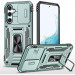 Ударопрочный чехол Camshield Army Ring для Samsung Galaxy S23 (Зеленый / Light Green)