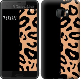 Чехол Пятна леопарда для HTC U Ultra