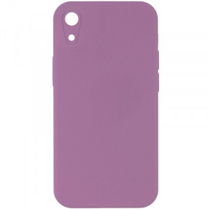 Silicone Case Square Full Camera Protective (AA) NOLOGO для Apple iPhone XR (6.1")