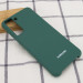 Фото Чохол Silicone Cover (AA) на Samsung Galaxy S21 (Зелений / Pine green) на vchehle.ua