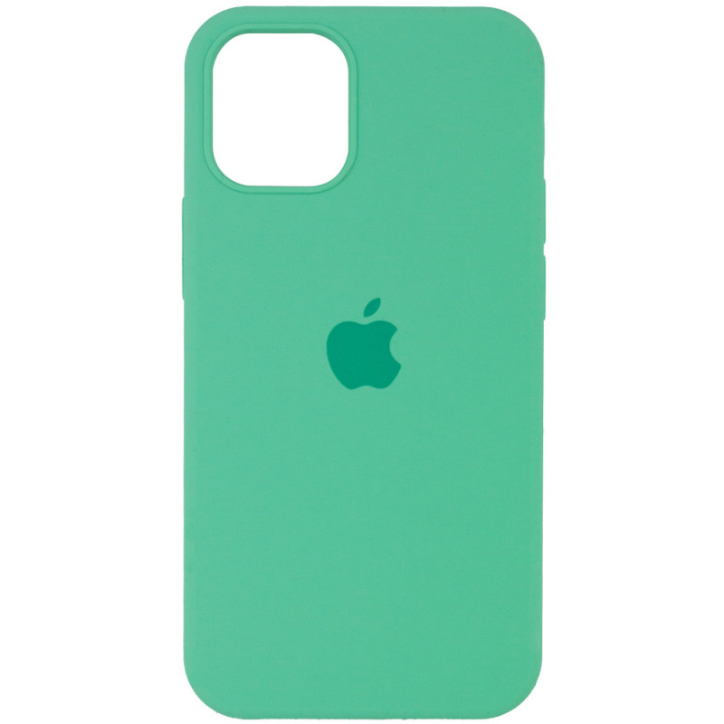 Чохол Silicone Case Full Protective (AA) на Apple iPhone 15 (6.1") (Зелений / Spearmint)