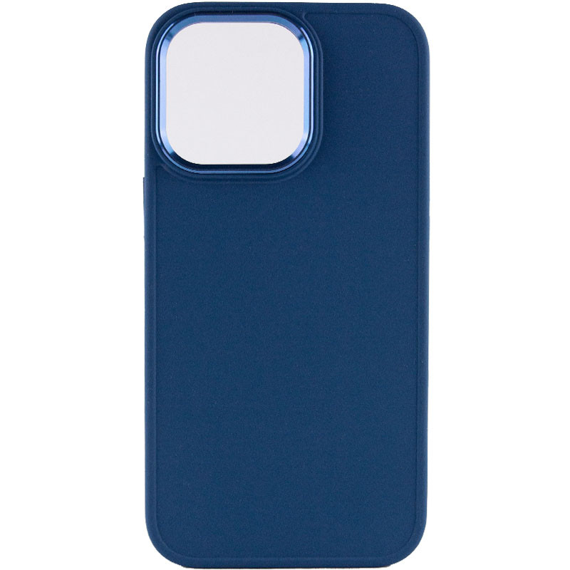 Фото TPU чехол Bonbon Metal Style для Apple iPhone 13 Pro (6.1") (Синий / Cosmos blue) на vchehle.ua