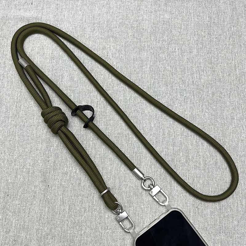 Фото Шнурок с двумя креплениями (8мм) 150см (Army Green) на vchehle.ua