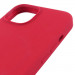 Чохол Silicone Case Full Protective (AA) NO LOGO with Magnetic Safe на Apple iPhone 15 (6.1") (Червоний / Deep Red) в магазині vchehle.ua