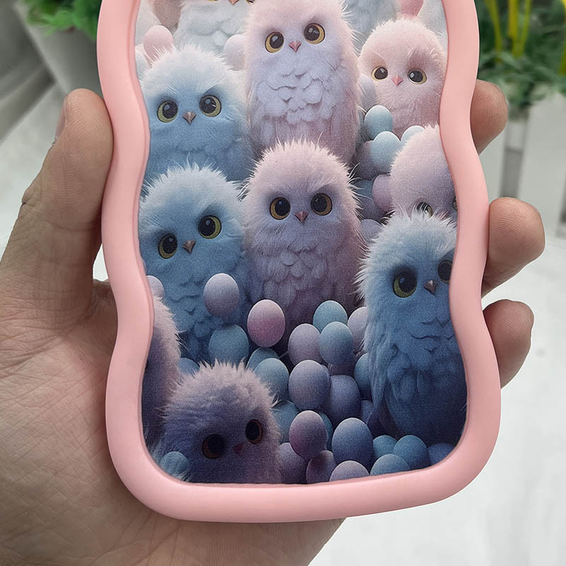 Фото Чохол TPU Cloudy Pictures на Xiaomi Redmi Note 14 Pro 4G (Owls) на vchehle.ua
