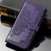 Купить Кожаный чехол-книжка Art Case с визитницей для Samsung Galaxy A21s (Фиолетовый) на vchehle.ua