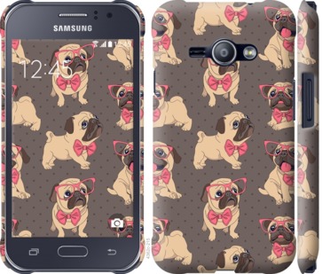 

Чохол мопсики 2 на Samsung Galaxy J1 Ace J110H 731327