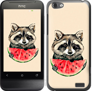 

Чохол Єнотик з кавуном на HTC One V t320e 799658