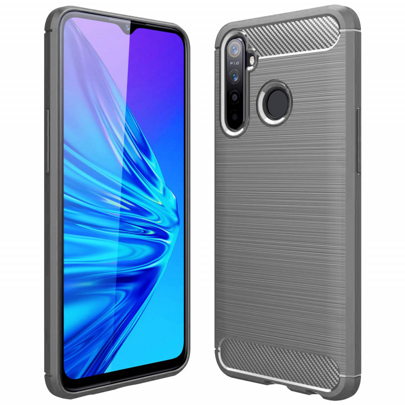 

TPU чехол Slim Series для Realme 5 (Серый) 881009