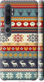 

Чехол Рождественский орнамент для Xiaomi Mi Note 10 Pro 955916