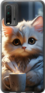Чехол White cat для Xiaomi Redmi 9T