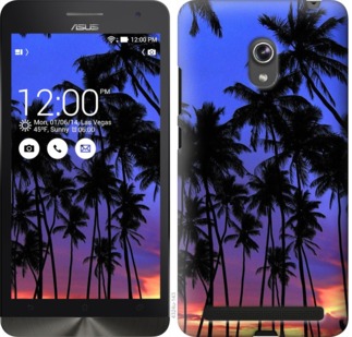 

Чехол Пальмы для Asus ZenFone 6 A600CG 759374