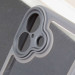 Купить TPU чехол Transparent + Colour 1,5mm для Apple iPhone 16 (6.1") (Grey) на vchehle.ua