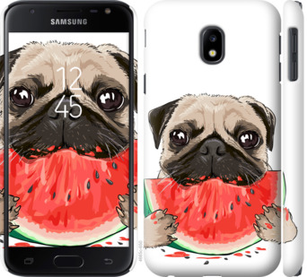 

Чохол Мопс і кавун на Samsung Galaxy J3 (2017) 843488