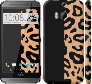 Чехол Пятна леопарда для HTC One M8