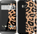 Чехол Пятна леопарда для HTC One M8