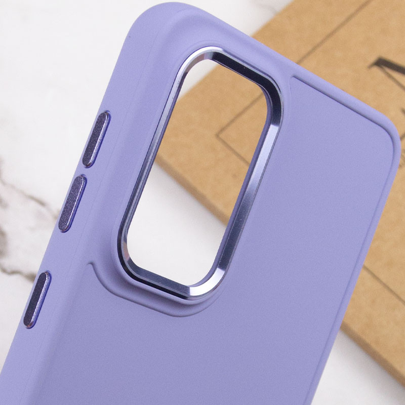 Купить TPU чехол Bonbon Metal Style для Samsung Galaxy A55 (Сиреневый / Dasheen) на vchehle.ua