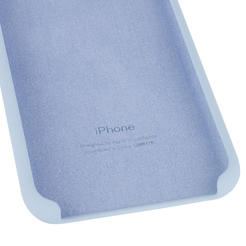 Купить Чехол Silicone case (AAA) для Apple iPhone 7 / 8 (4.7") (Голубой / Sky Blue) на vchehle.ua