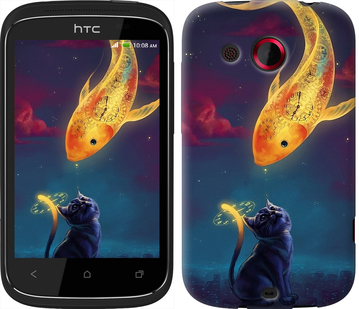 

Чехол Кошкин сон для HTC Desire C A320e 157238