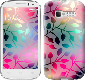 

Чехол Листья для Alcatel One Touch Pop C5 5036D 657634