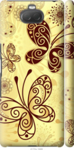 Чехол Красивые бабочки для Sony Xperia 10 I4113