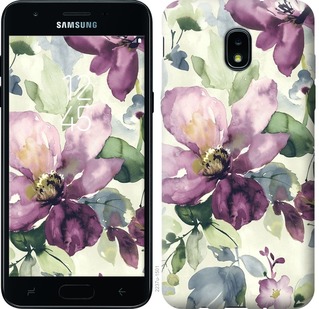 

Чохол Квіти аквареллю на Samsung Galaxy J3 2018 668326