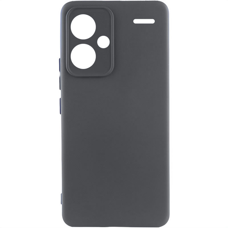 Чохол Silicone Cover Lakshmi Full Camera (AA) на Xiaomi Redmi Note 13 Pro+ (Шоколадний / Chocolate)