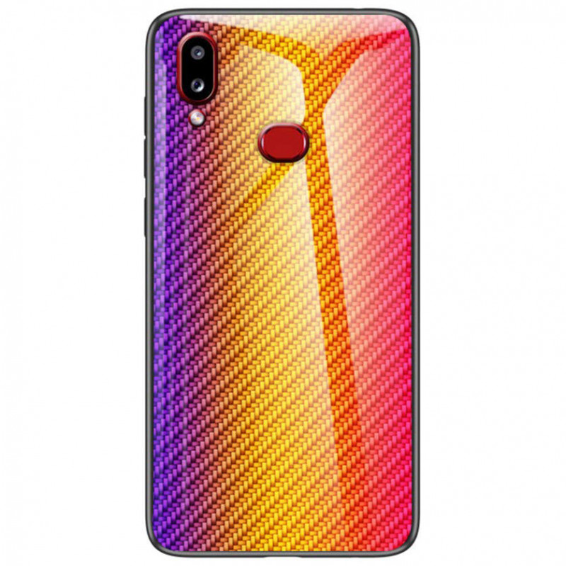 

TPU+Glass чехол Twist для Samsung A10s (Оранжевый) 786547